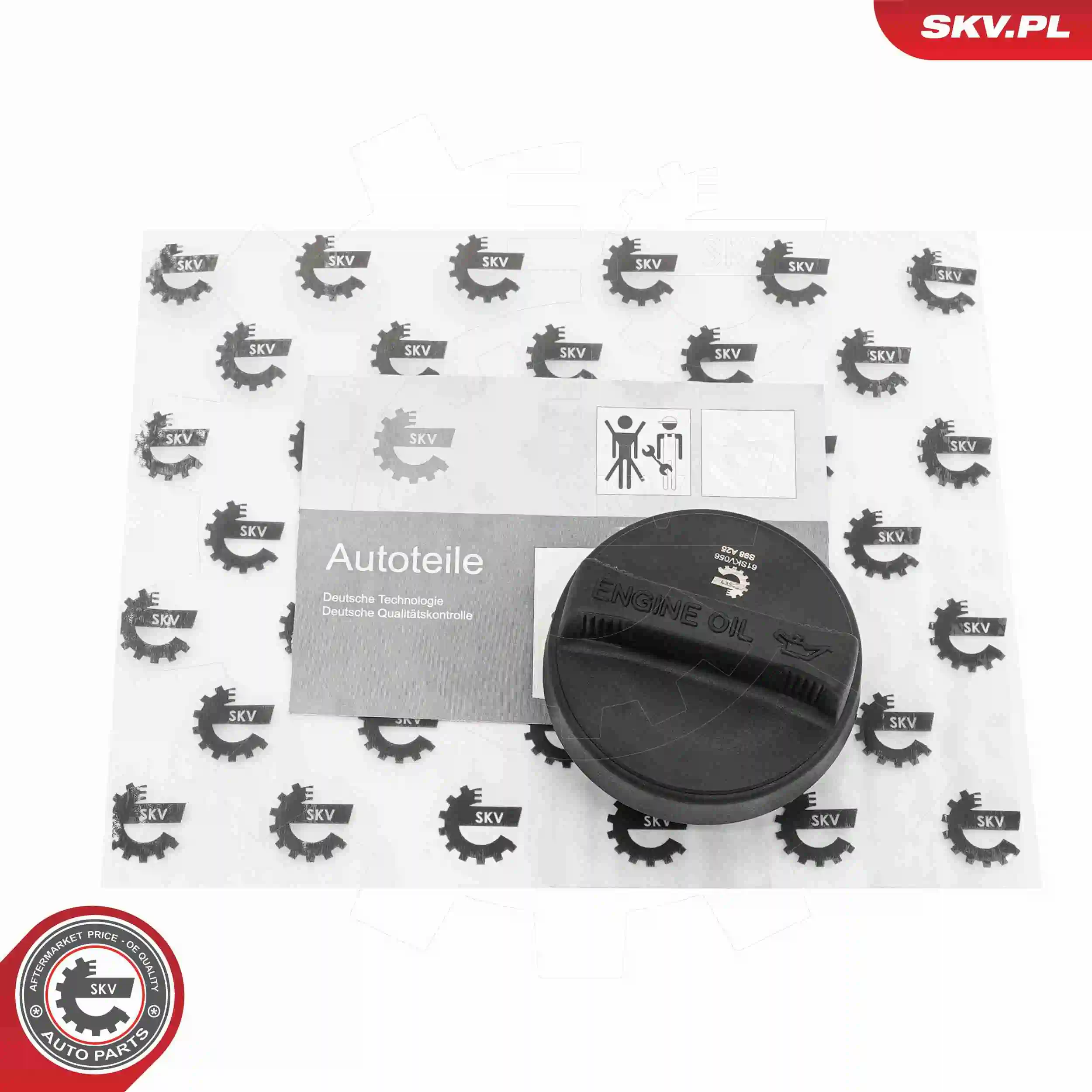 Sealing Cap, oil filler neck
